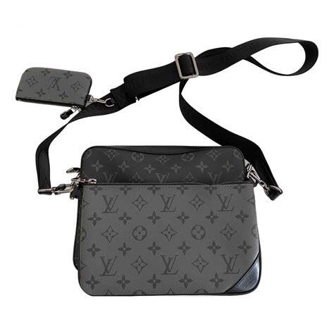 black and gray louis vuitton bag|louis vuitton black bag price.